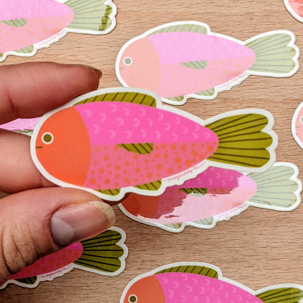 Fish Translucent Sticker