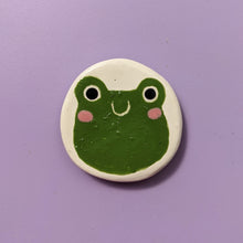 Load image into Gallery viewer, Frog Ceramic Magnet
