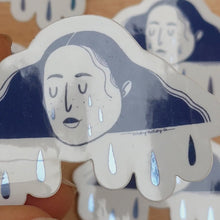 Load and play video in Gallery viewer, Crying Rain Holo Sticker
