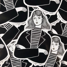 Load image into Gallery viewer, Grumpy Gal Sticker - Maya Doyle
