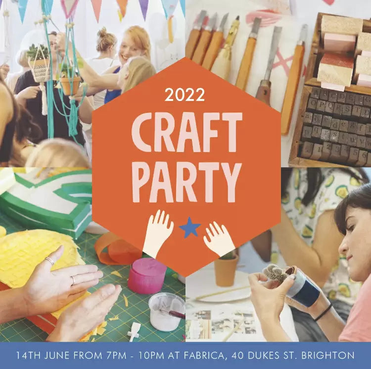 Etsy Craft Party 14th JUNE 22 (ORDER TICKETS VIA LINK IN DESCRIPTION)